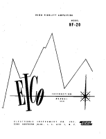 Eico HF-20 - Owners Manual 